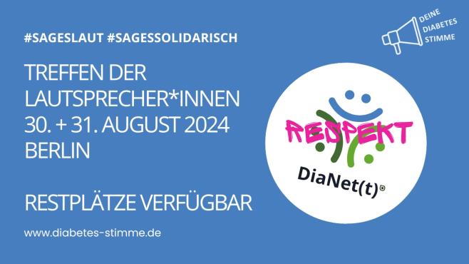 DiaNet(t) 2024 Logo des DiaNet(t) 2024 auf blauem Hintergrund, im Text stehen Ort und Zeit des Treffens