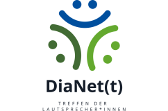 Logo DiaNet(t) – Treffen der Lautsprecher*innen